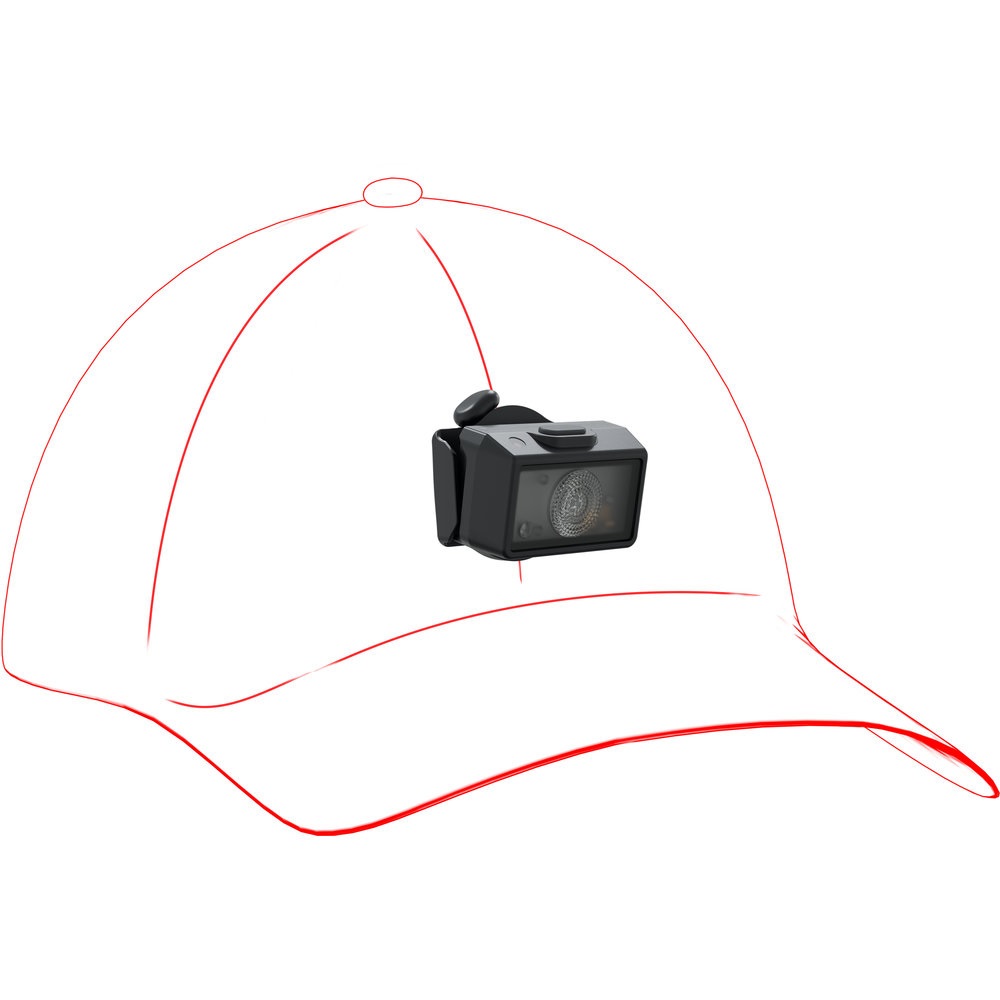 NEO1R 250lm tölthető futó-túra fejlámpa 80m Li-ion MEOLINQ adapterrel - 19
