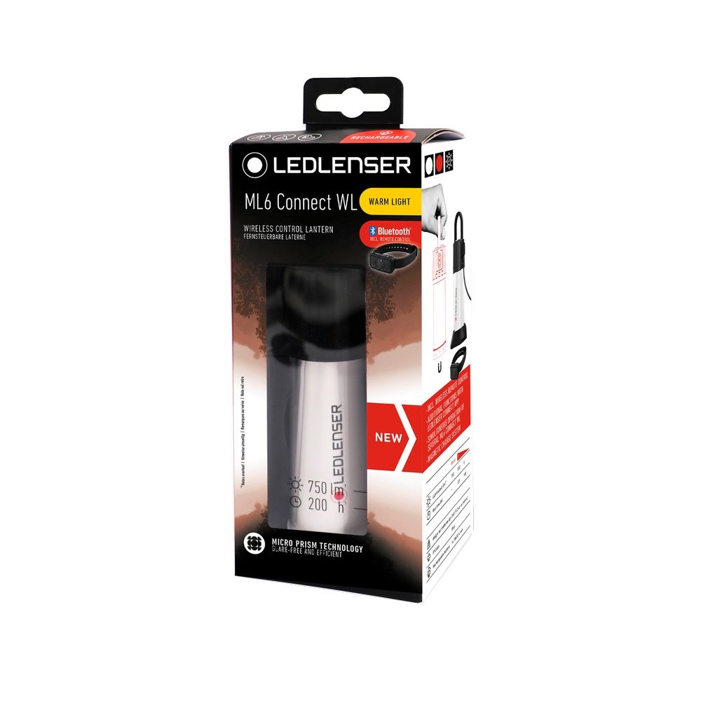 ML6 connect melegfényű hordozható tölhető kemping lámpa 750lm bluetooth/dimmelhető - 17