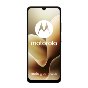 Motorola MOTO G06 Power Edition DS 4+256GB – PANTONE Laurel Oak (homokszín)