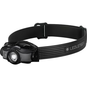 LEDLENSER MH5 outdoor tölthető LED fejlámpa 400lm/180m 1×14500 Li-ion, fekete/szürke